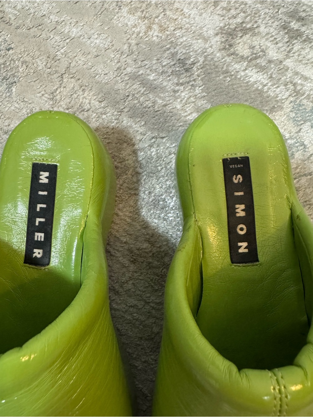 Simon Miller Platform Bubble Clogs in Kiwi Green Size 36 or US Size 6 $609 - Picture 6 of 11